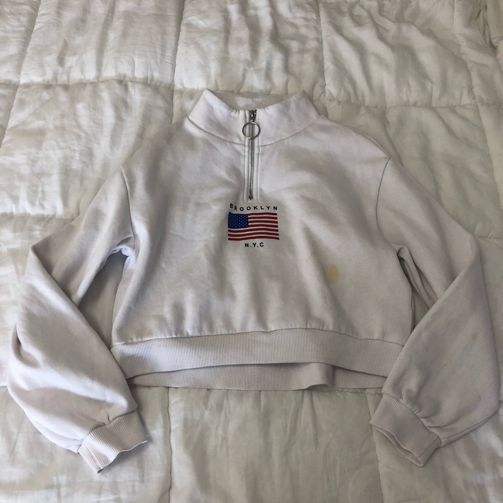 Cropped sweater